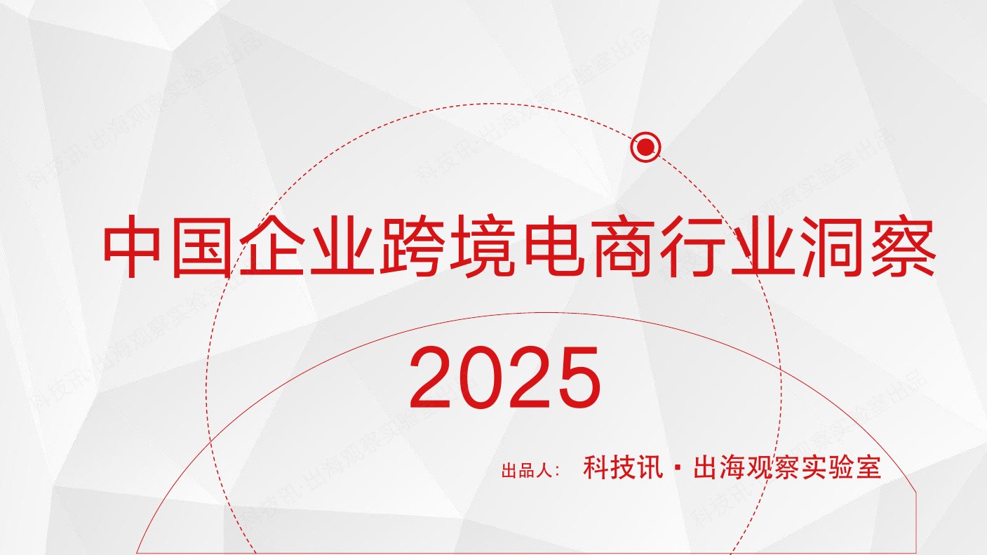 2025中国企业跨境电商行业洞察.pdf