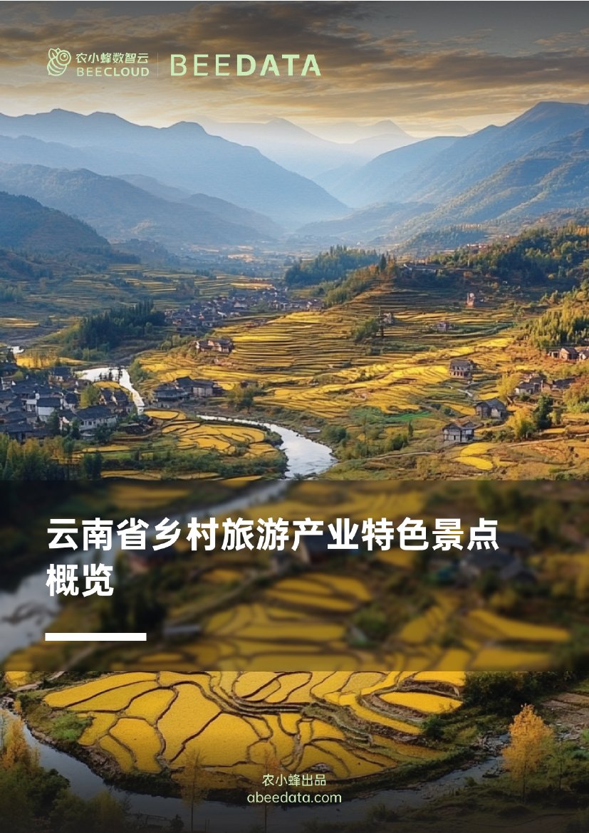 云南省乡村旅游产业特色景点概览.pdf