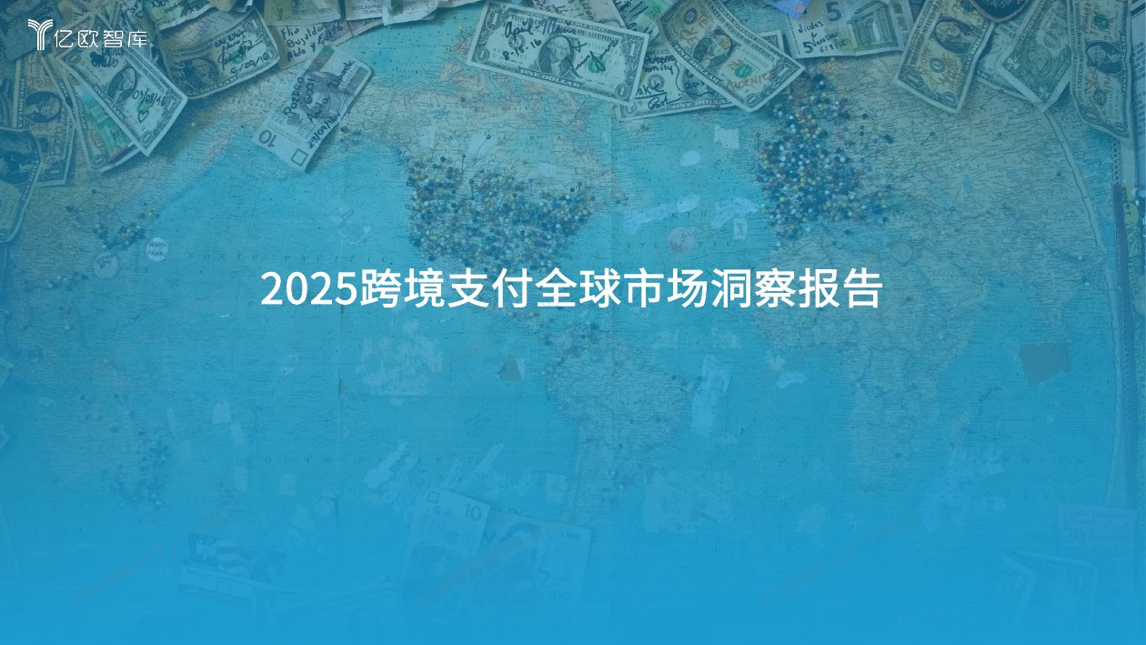 2025跨境支付全球市场洞察报告 .pdf