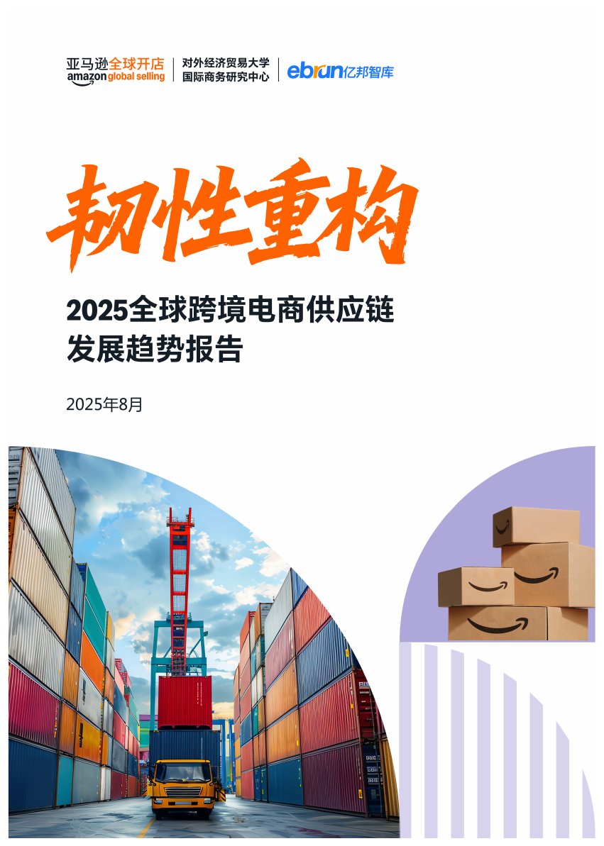 2025全球跨境电商供应链发展趋势报告.pdf