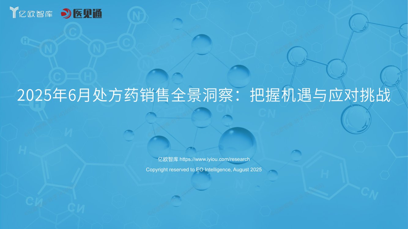 2025年6月处方药销售全景洞察：把握机遇与应对挑战.pdf