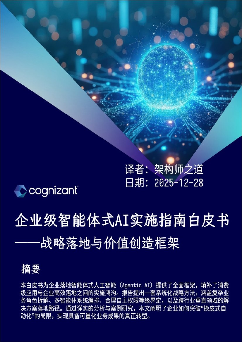 2025企业级智能体式AI实施指南白皮书：战略落地与价值创造框架.pdf