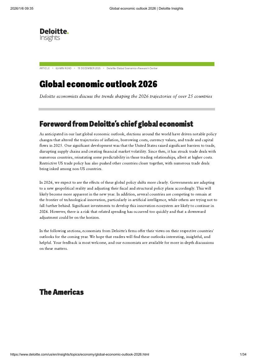 2026年全球经济展望报告（英文）.pdf