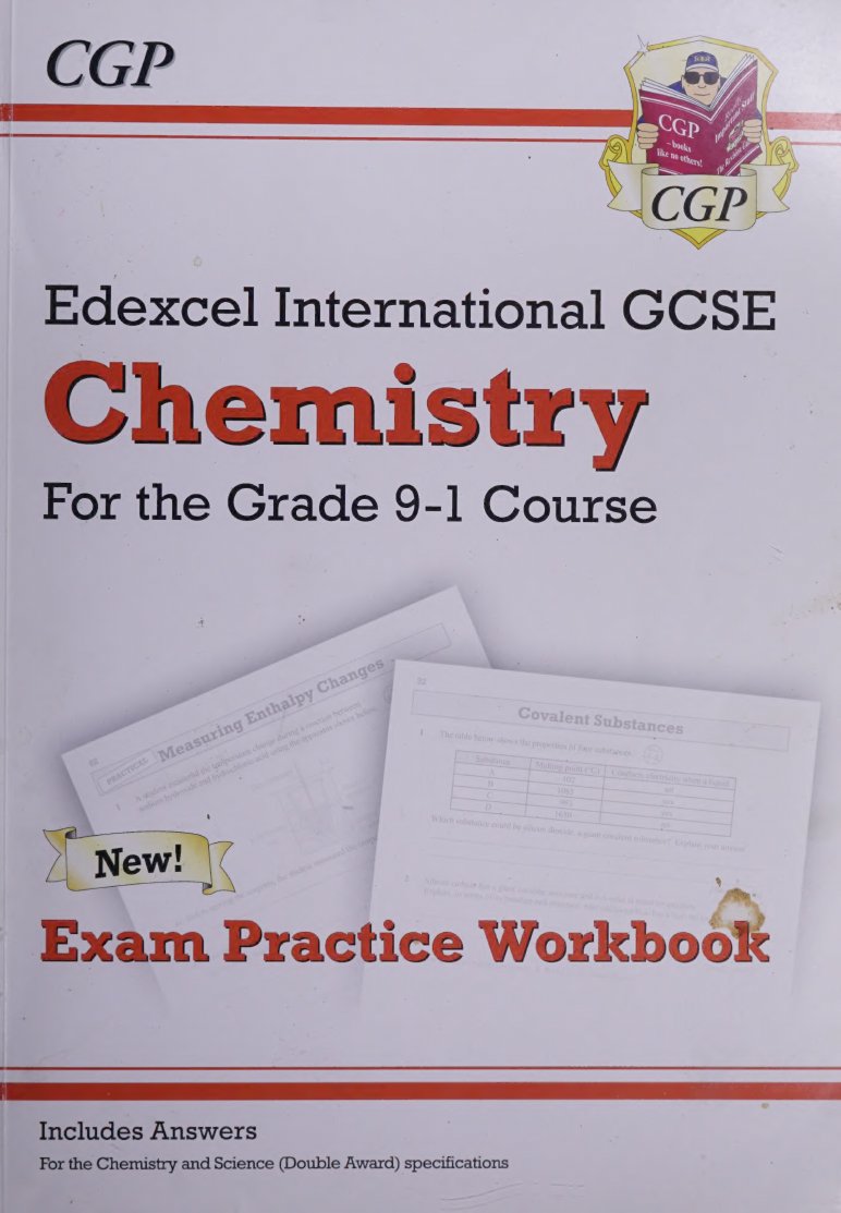 Edexcel International GCSE Chemistry Exam Practice Workbook (CGP Books).pdf