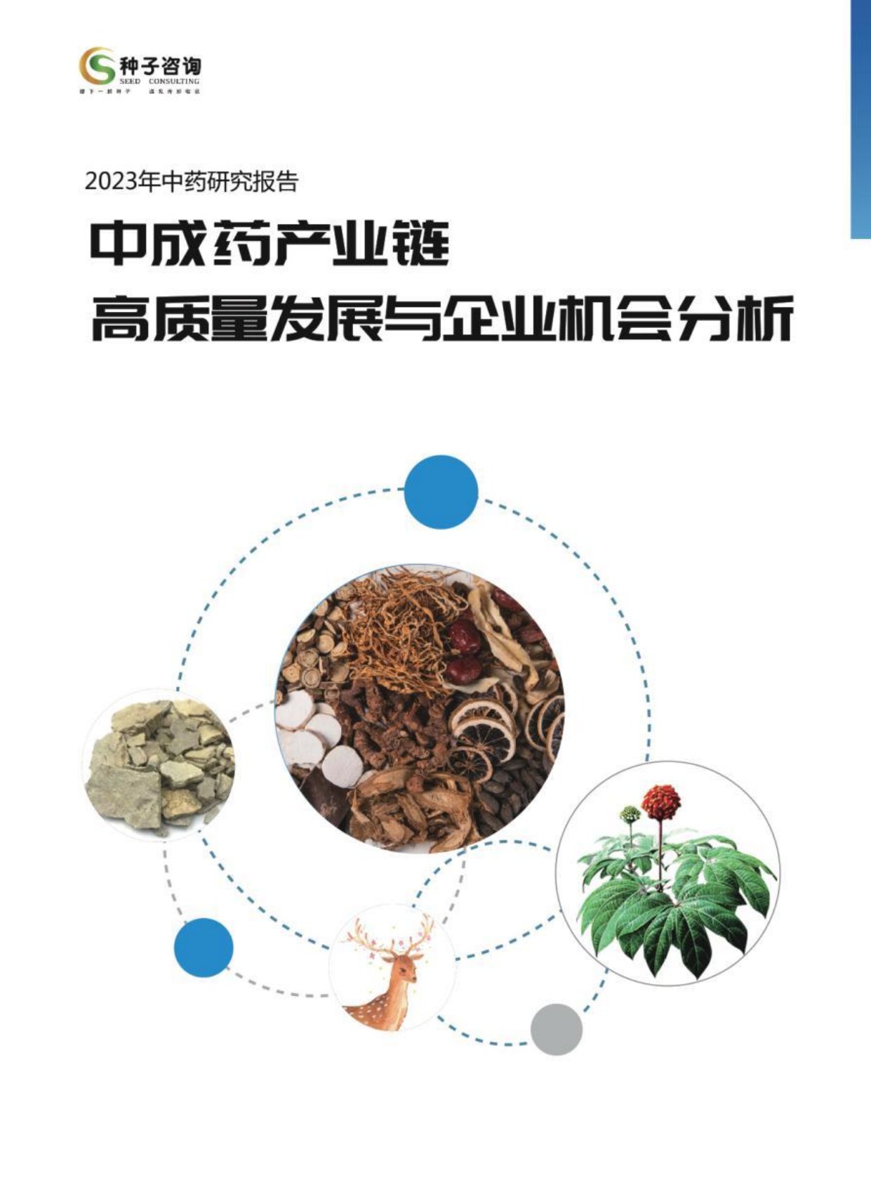 种子咨询：2023年中药研究报告：中成药产业链高质量发展与企业机会分析.pdf