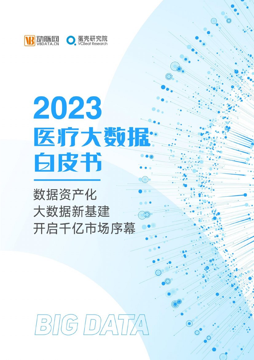 动脉网：2023医疗大数据白皮书.pdf