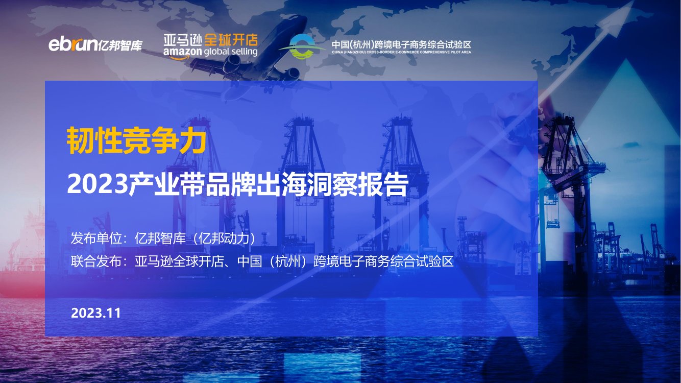 亿邦智库：2023产业带品牌出海洞察报告.pdf